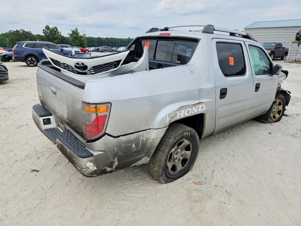 2006 Honda Ridgeline Rt Серебряный vin: 2HJYK16286H571165