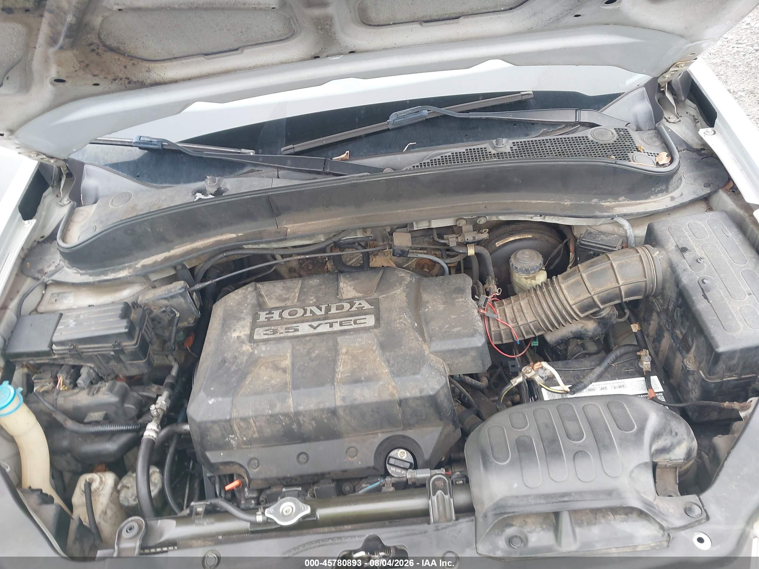 2008 Honda Ridgeline Rt Silver vin: 2HJYK16288H539867