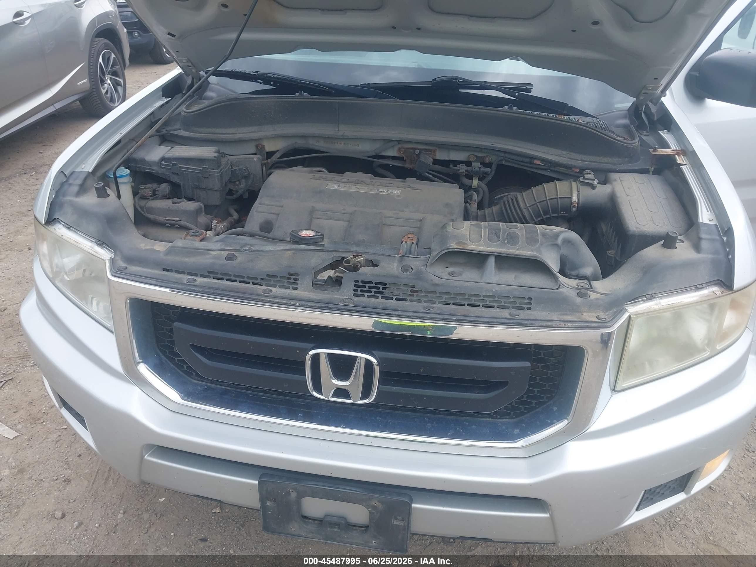2009 Honda Ridgeline Rt Silver vin: 2HJYK16299H502750