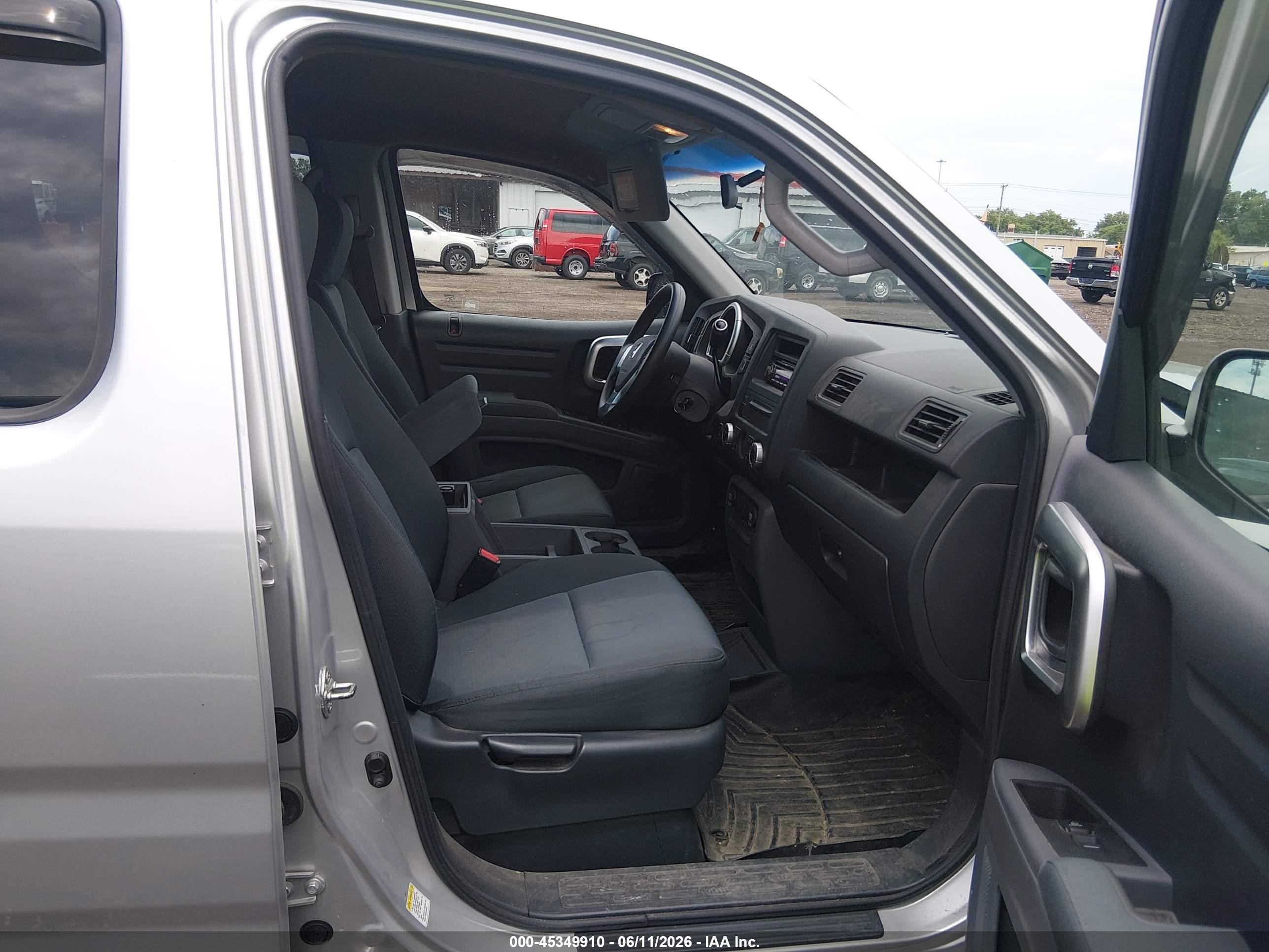 2007 Honda Ridgeline Rt Silver vin: 2HJYK162X7H535933
