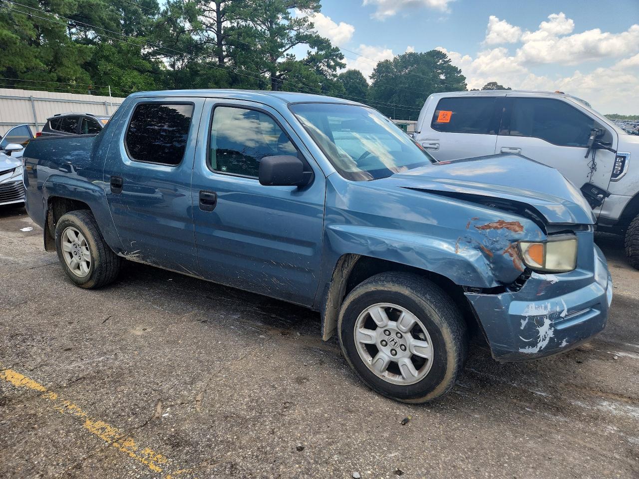2008 Honda Ridgeline Rt Синий vin: 2HJYK162X8H512623