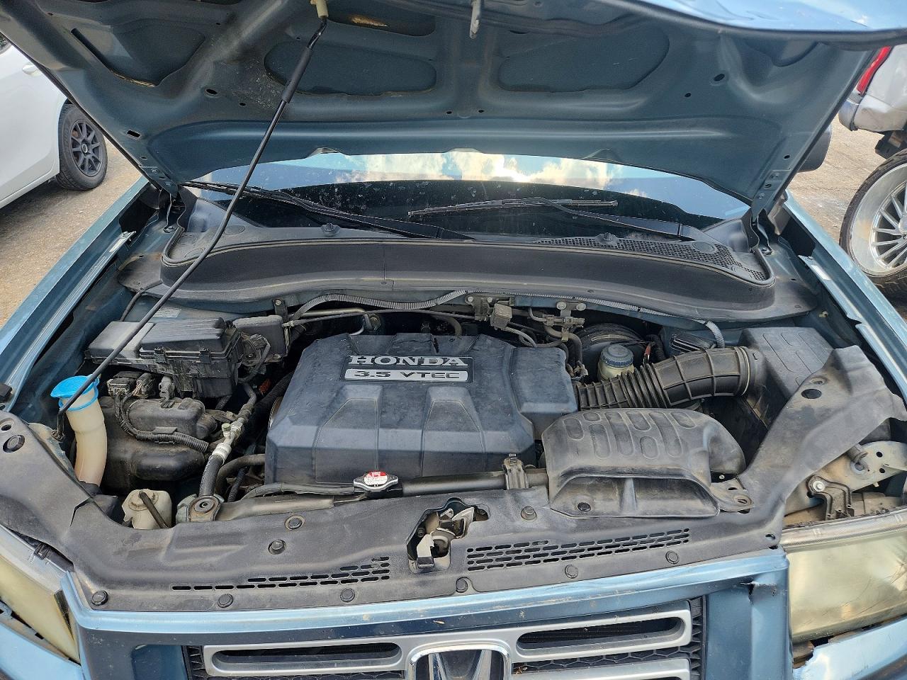 2008 Honda Ridgeline Rt Синий vin: 2HJYK162X8H512623