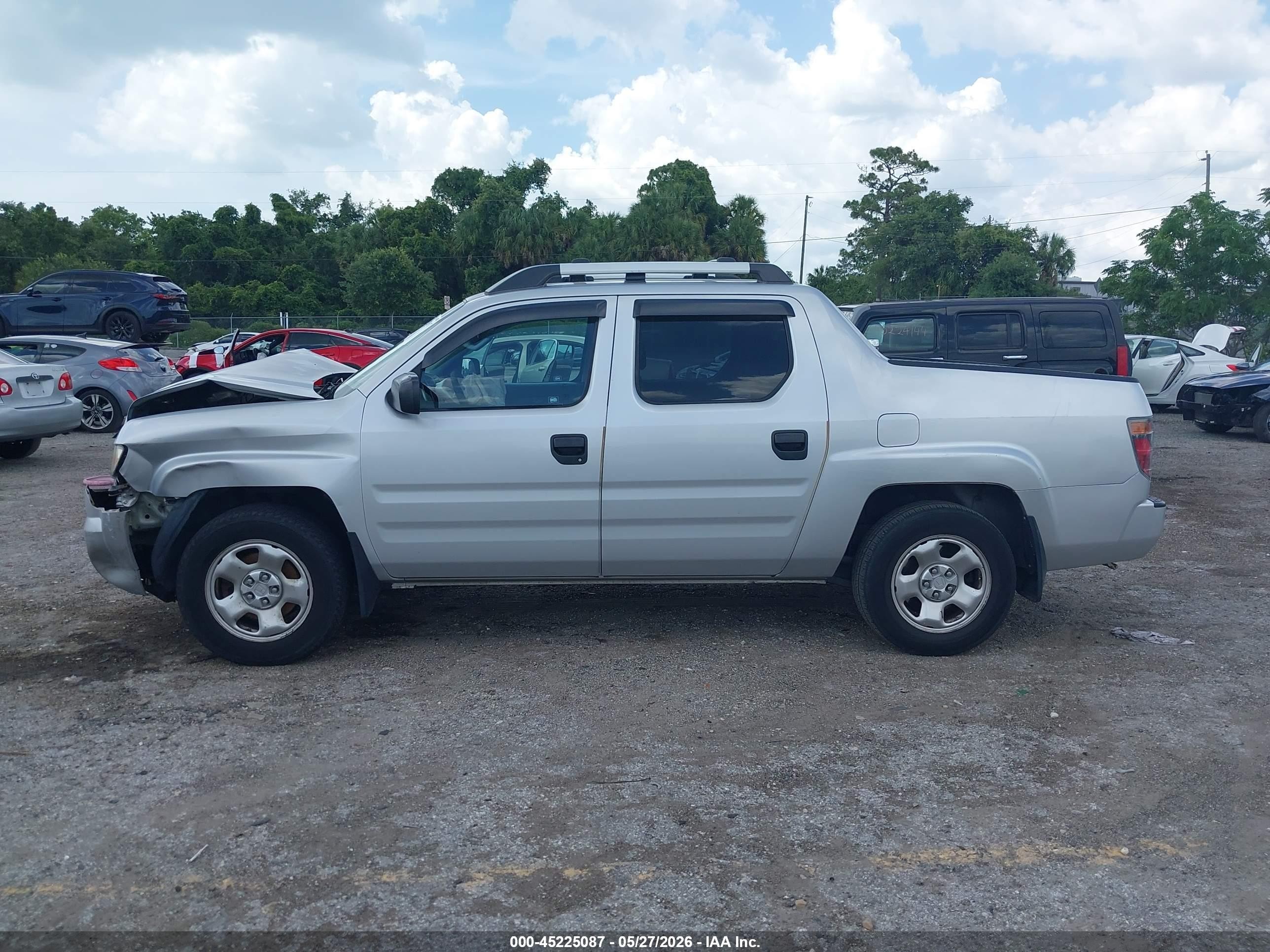 2008 Honda Ridgeline Rt Серебряный vin: 2HJYK162X8H518129