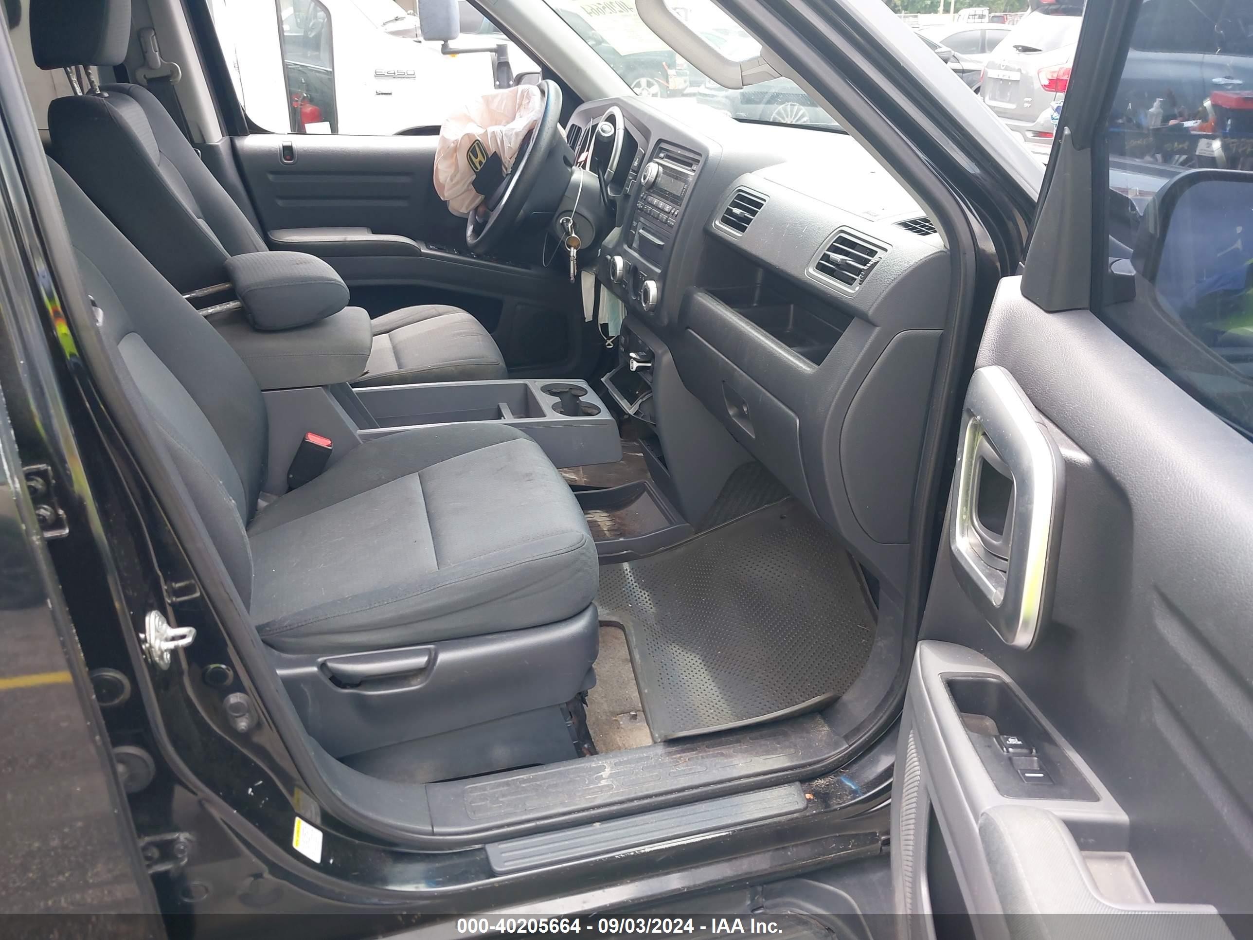 2007 Honda Ridgeline Rtx Black vin: 2HJYK16307H510788