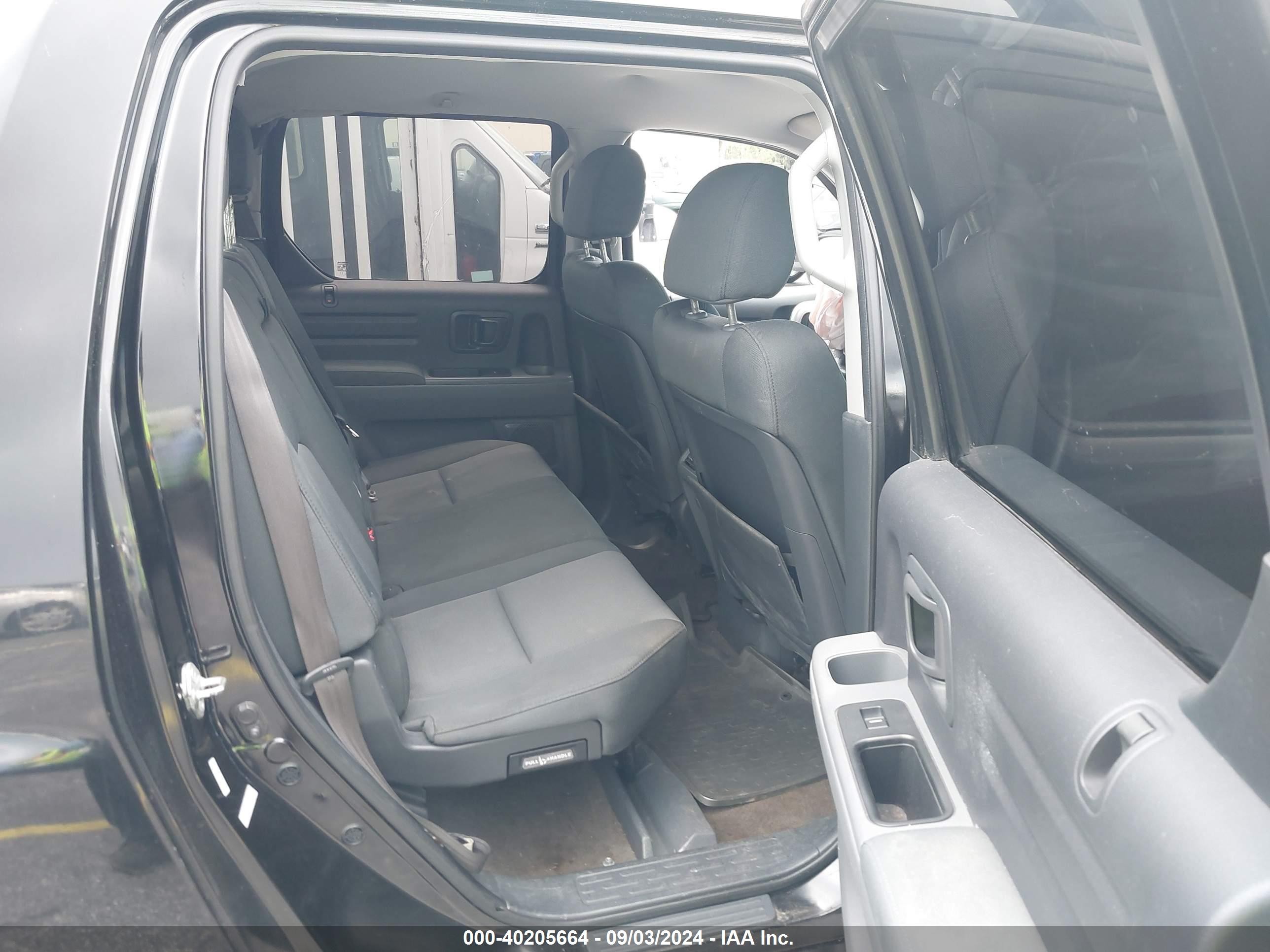 2007 Honda Ridgeline Rtx Black vin: 2HJYK16307H510788