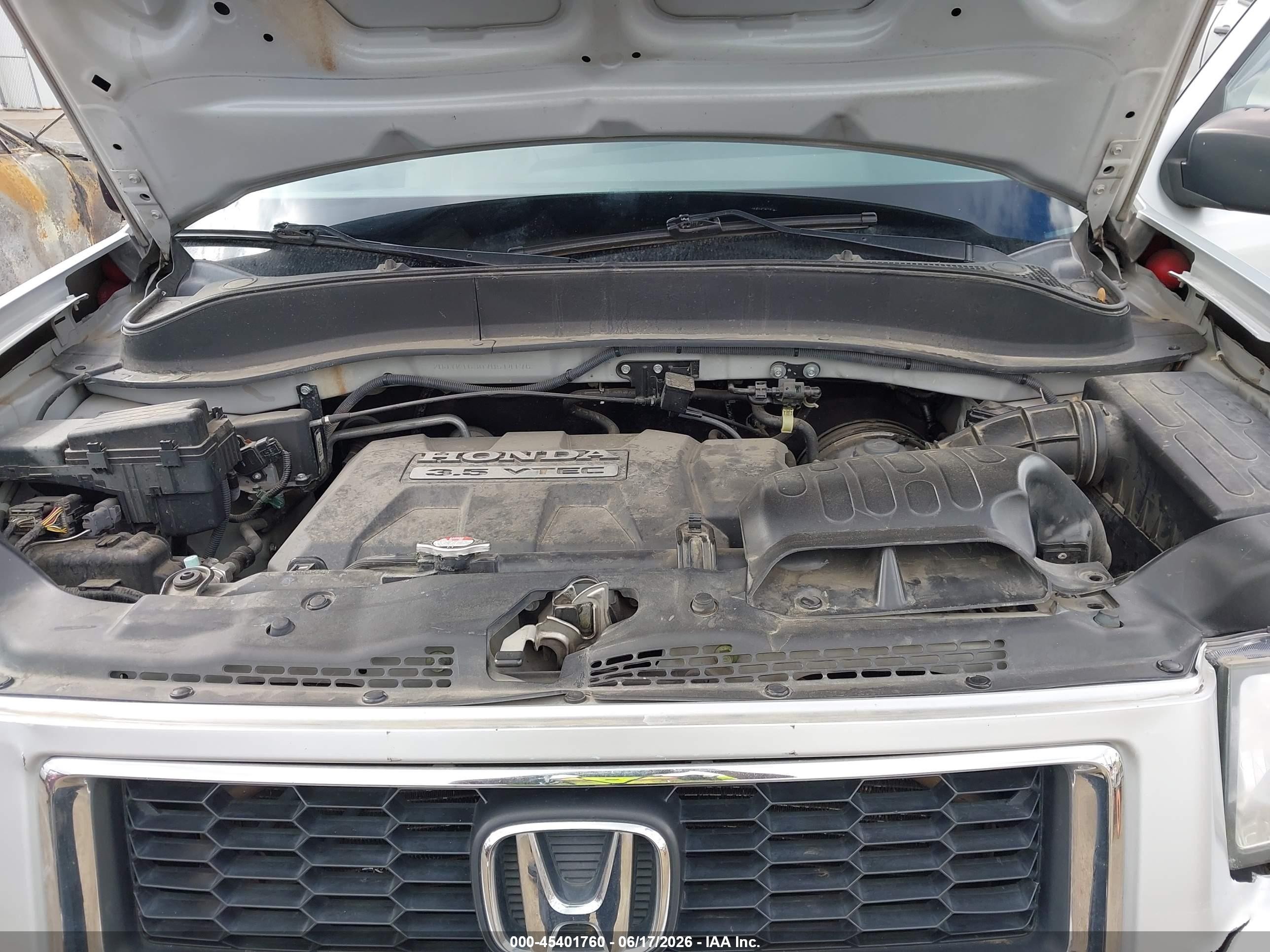 2007 Honda Ridgeline Rtx Silver vin: 2HJYK16307H514176
