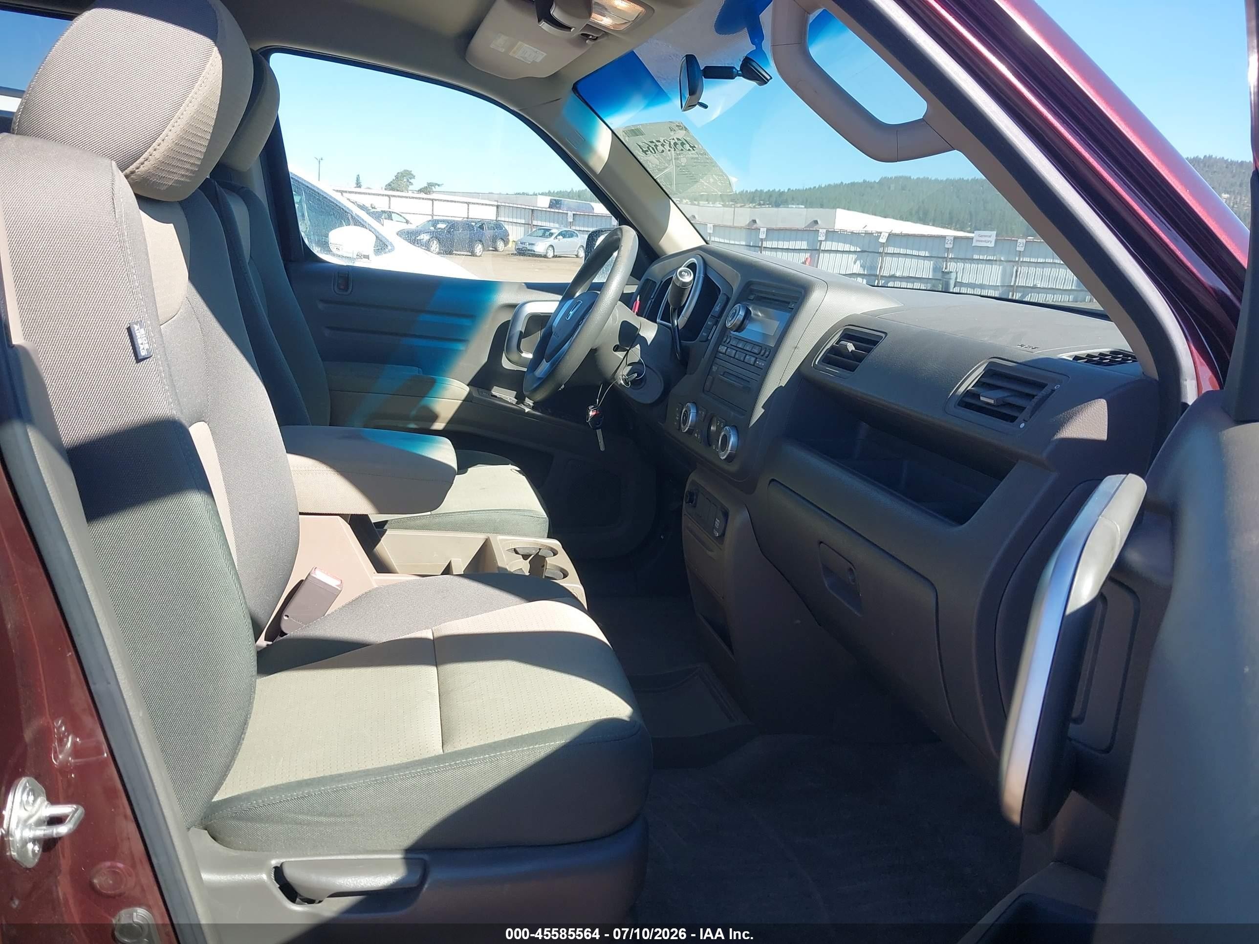 2007 Honda Ridgeline Rtx Maroon vin: 2HJYK16307H520298