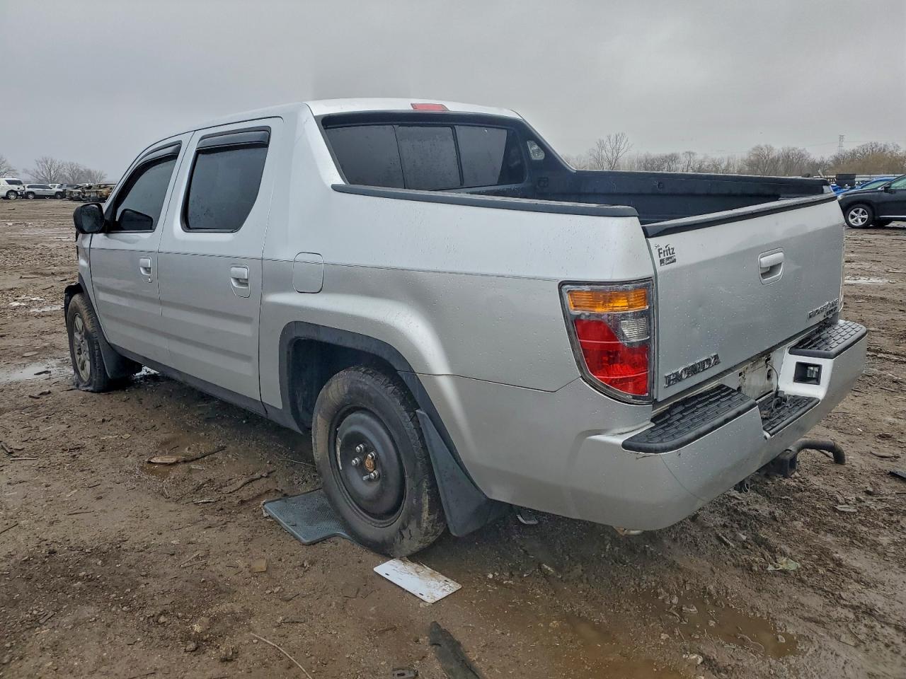 2008 Honda Ridgeline Rtx Silver vin: 2HJYK16308H522067