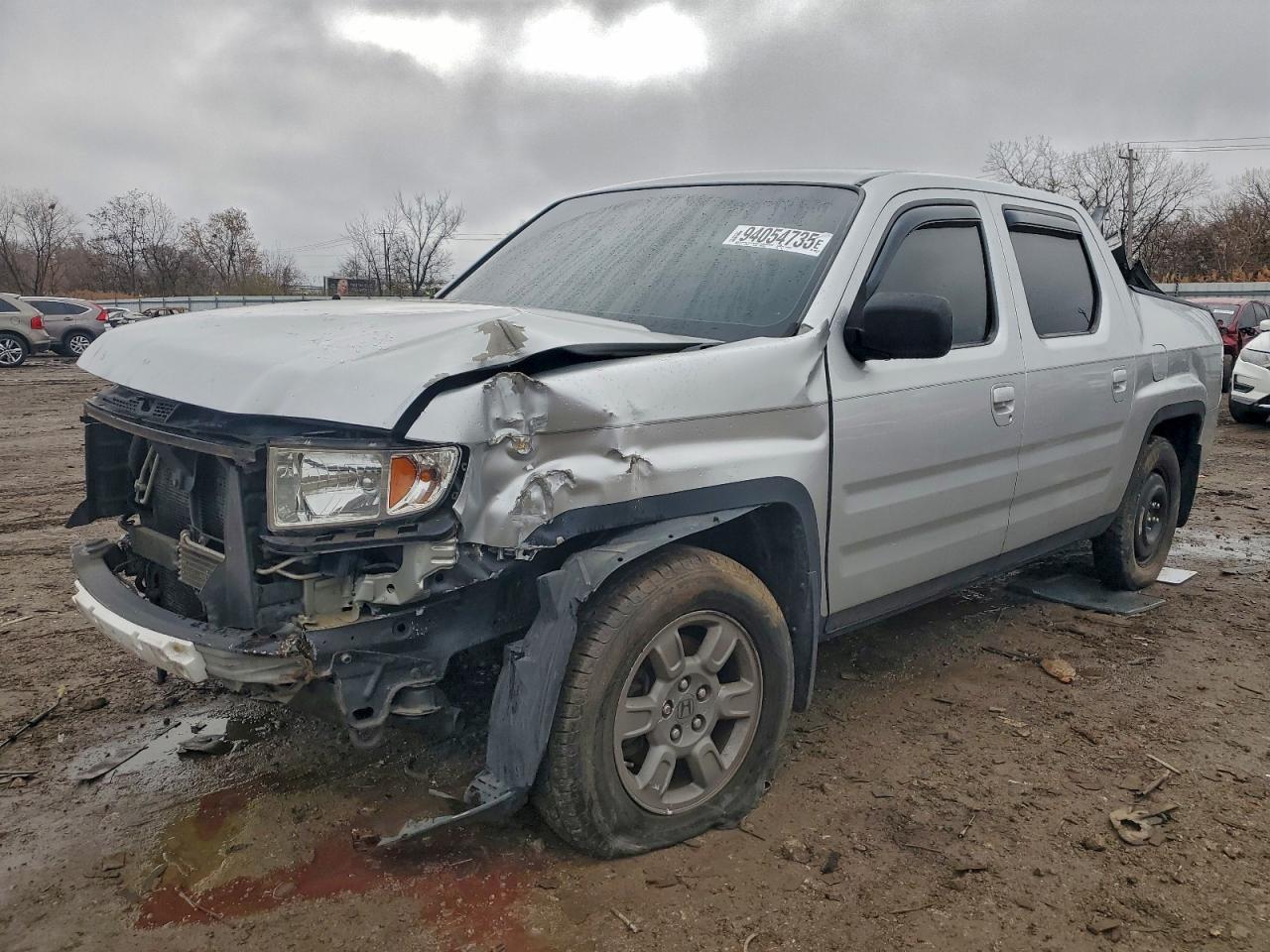 2008 Honda Ridgeline Rtx Silver vin: 2HJYK16308H522067