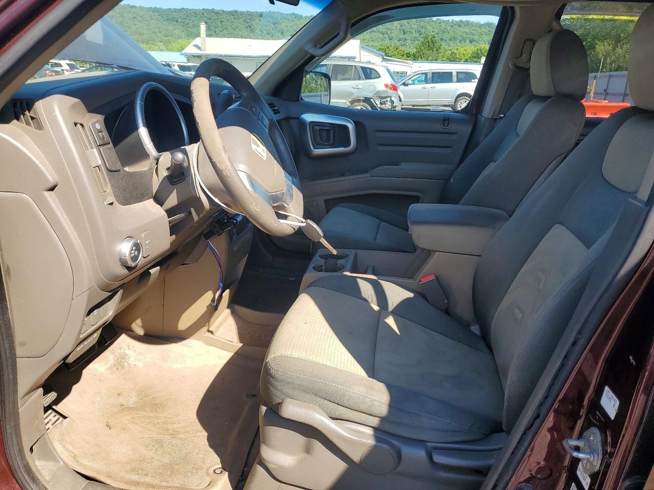 2007 Honda Ridgeline Rtx Темно-бордовый vin: 2HJYK16317H538471