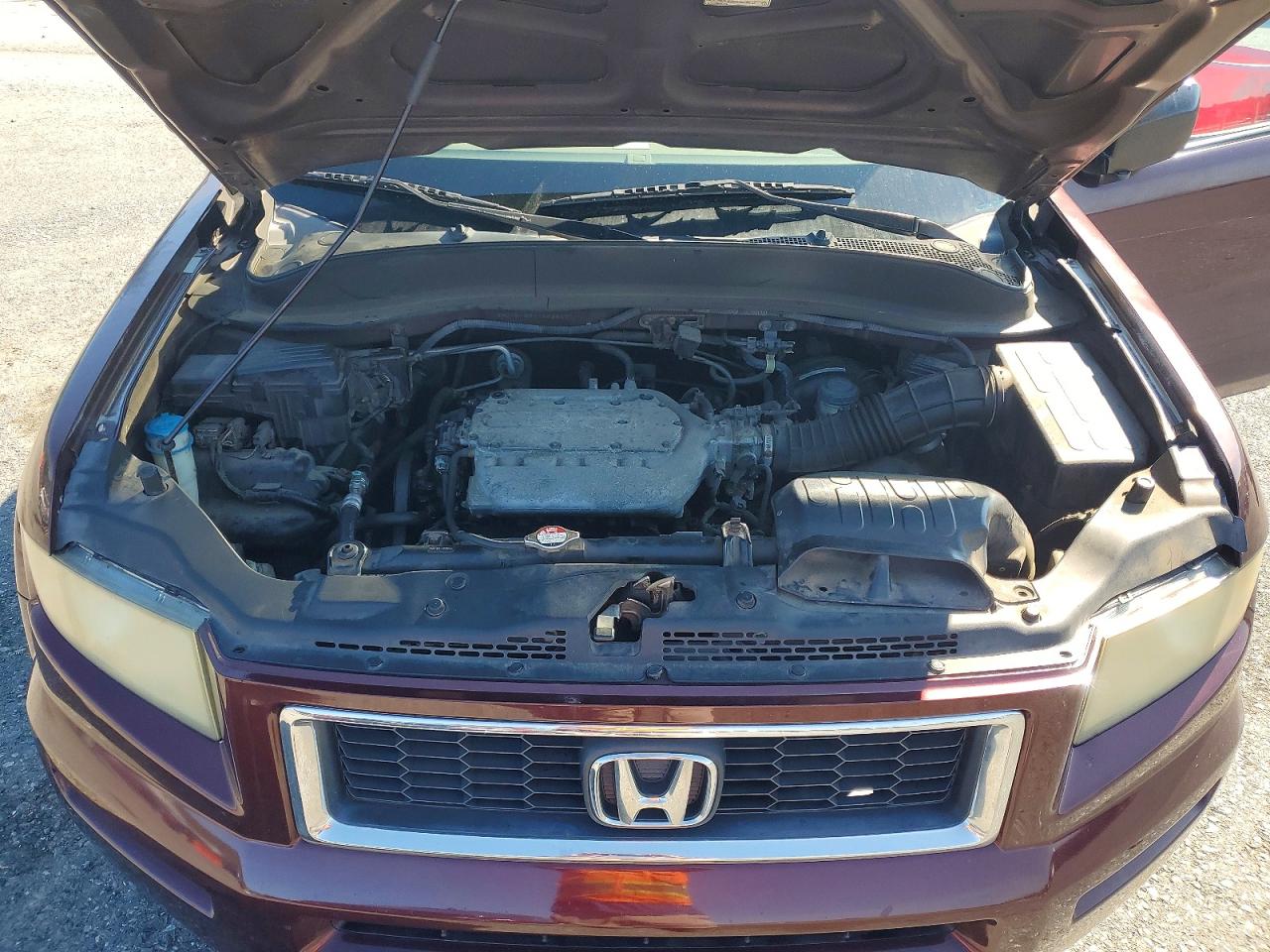 2007 Honda Ridgeline Rtx Темно-бордовый vin: 2HJYK16317H538471