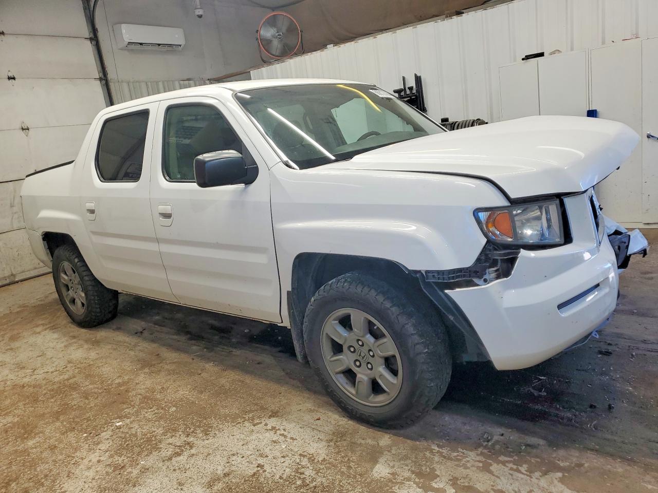2007 Honda Ridgeline Rtx Белый vin: 2HJYK16327H513675