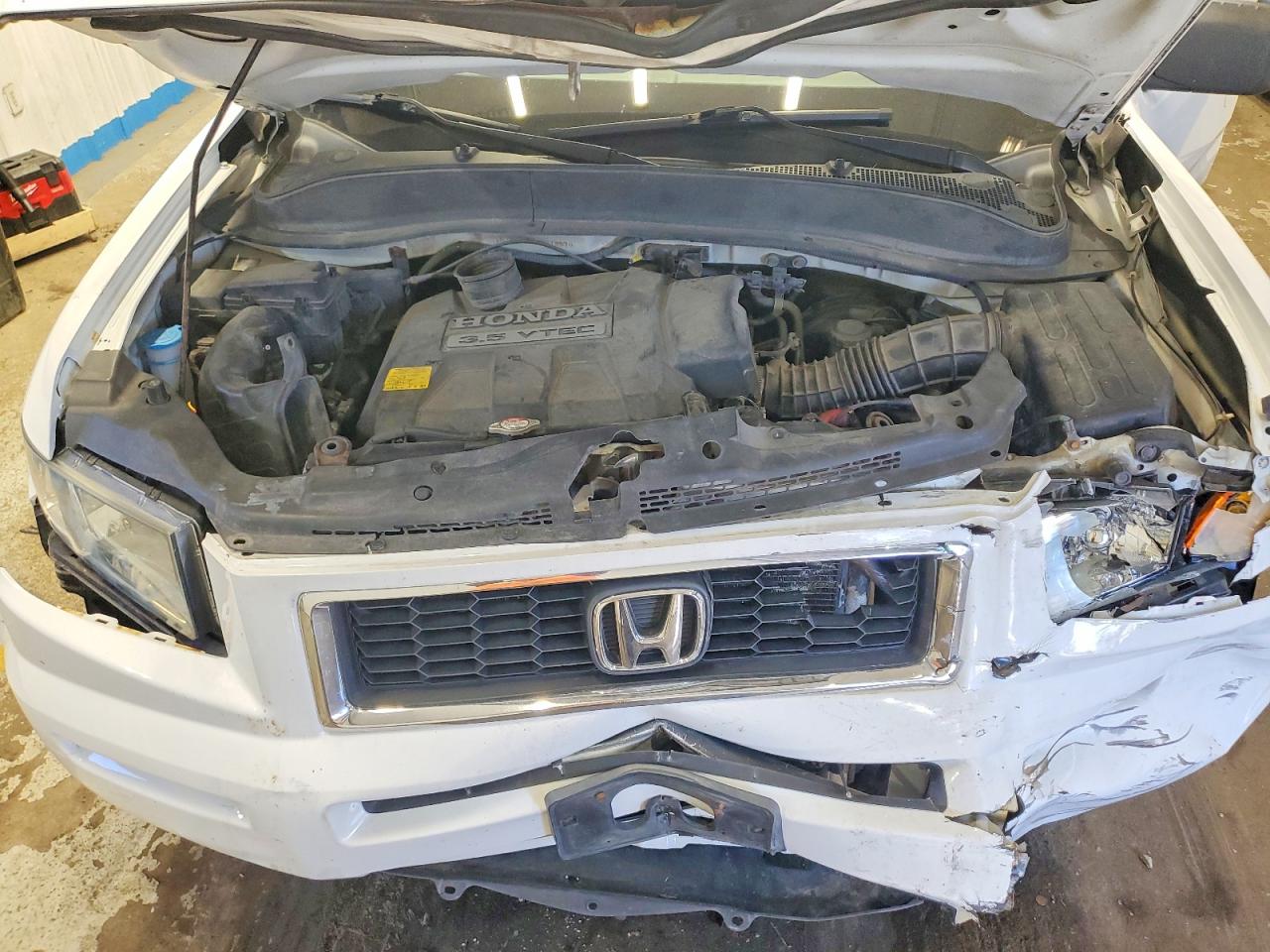2007 Honda Ridgeline Rtx Белый vin: 2HJYK16327H513675