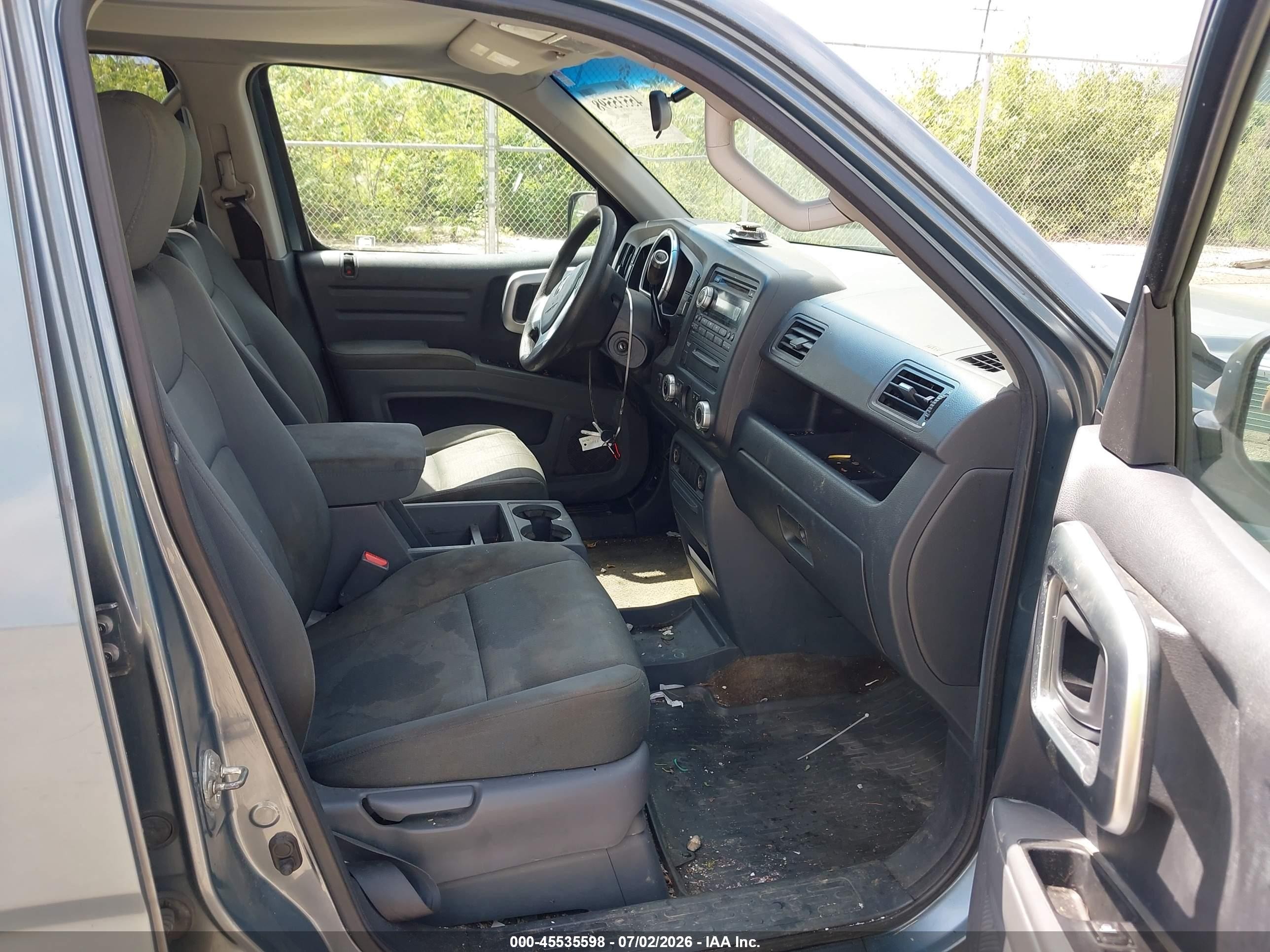 2008 Honda Ridgeline Rtx Blue vin: 2HJYK16328H533703