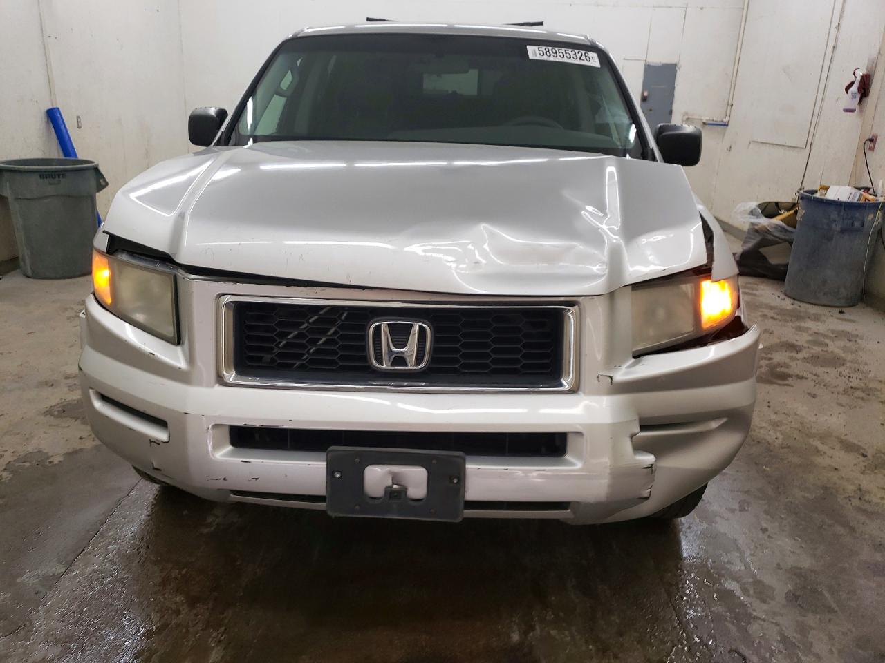 2007 Honda Ridgeline Rtx Silver vin: 2HJYK16337H512017