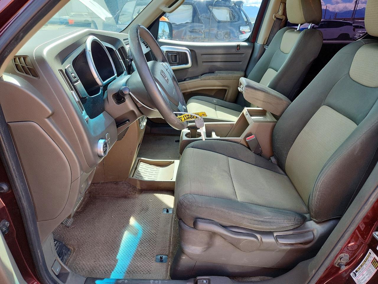 2007 Honda Ridgeline Rtx Burgundy vin: 2HJYK16347H527657