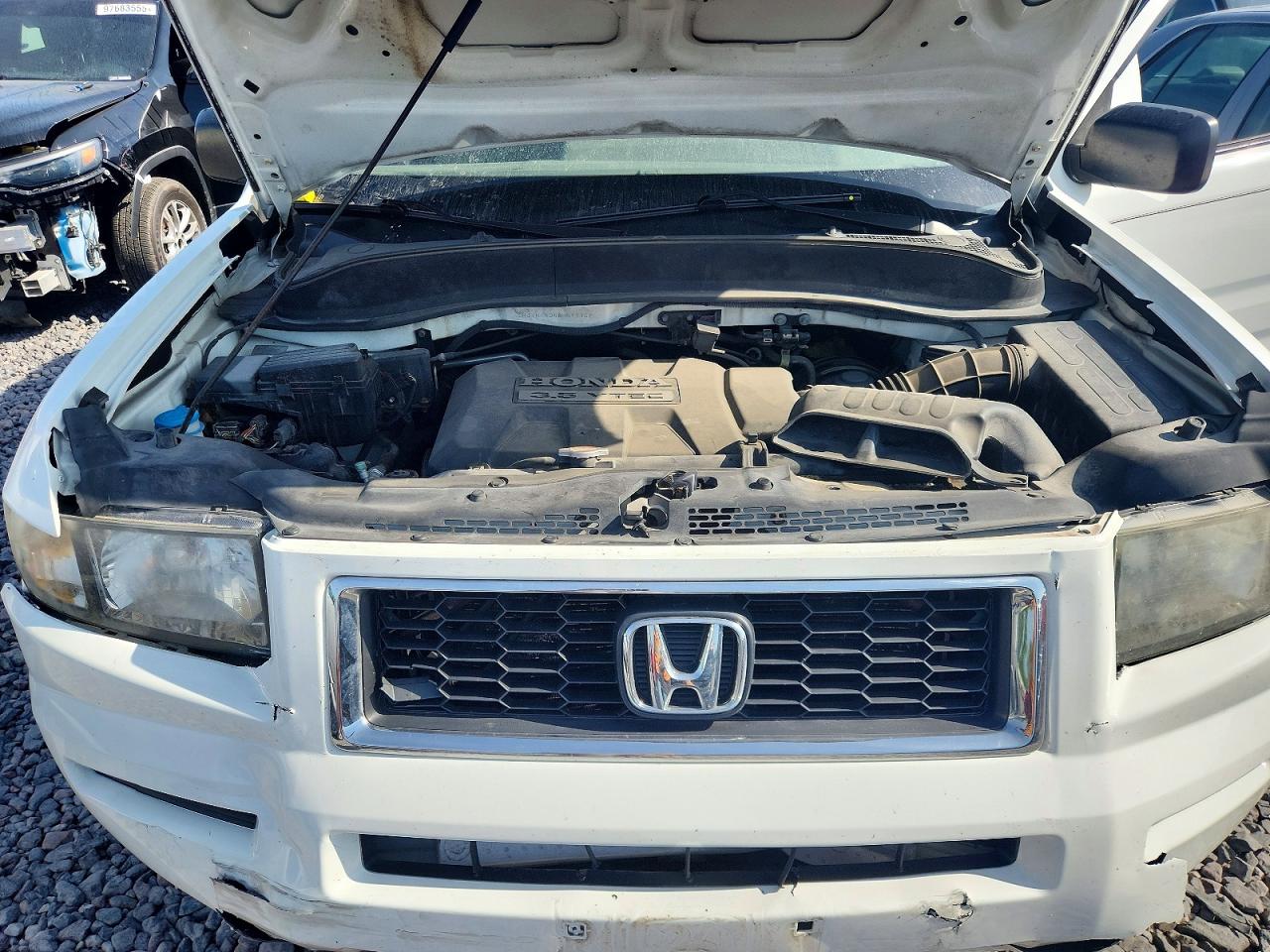 2008 Honda Ridgeline Rtx White vin: 2HJYK16348H511752