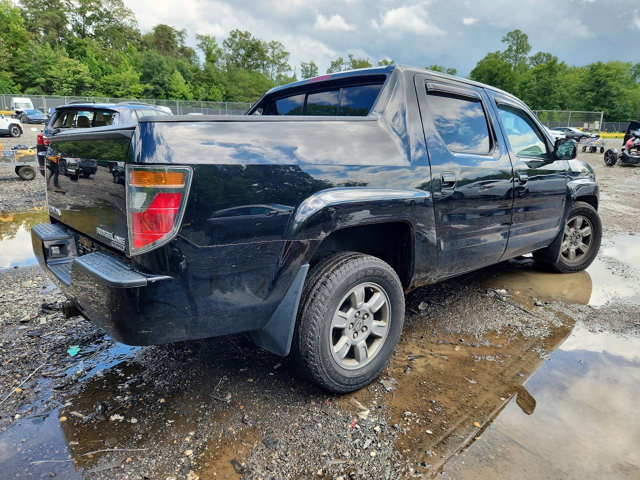 2008 Honda Ridgeline Rtx Черный vin: 2HJYK16358H529127