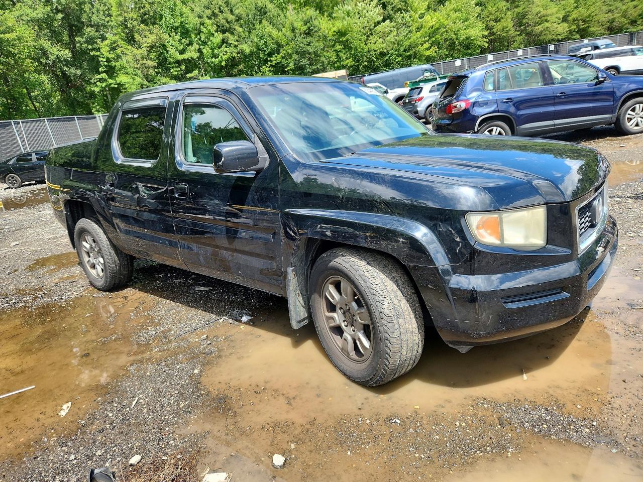 2008 Honda Ridgeline Rtx Черный vin: 2HJYK16358H529127