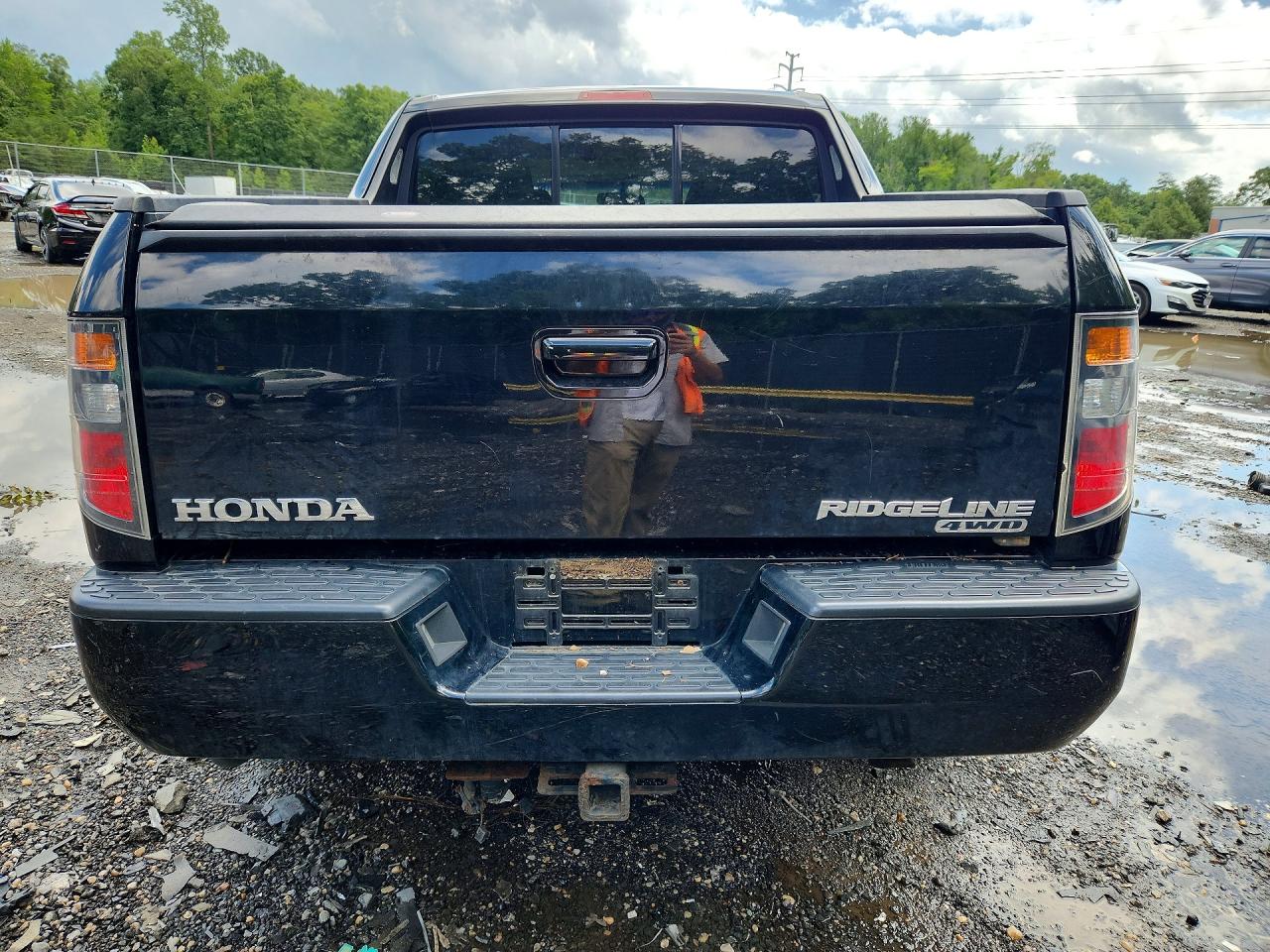 2008 Honda Ridgeline Rtx Черный vin: 2HJYK16358H529127