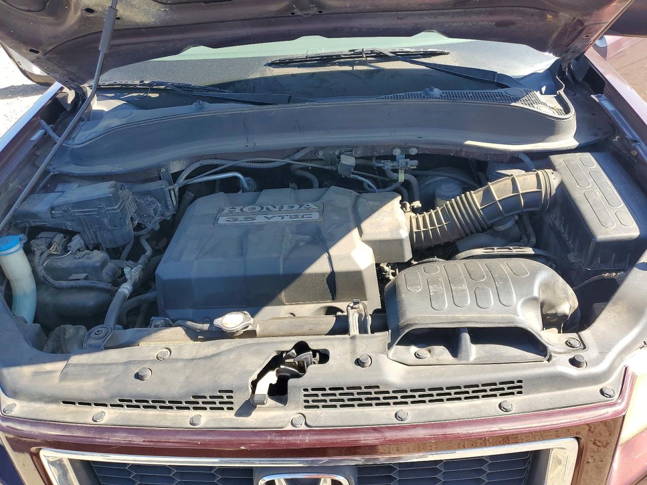 2007 Honda Ridgeline Rtx Burgundy vin: 2HJYK16367H505224