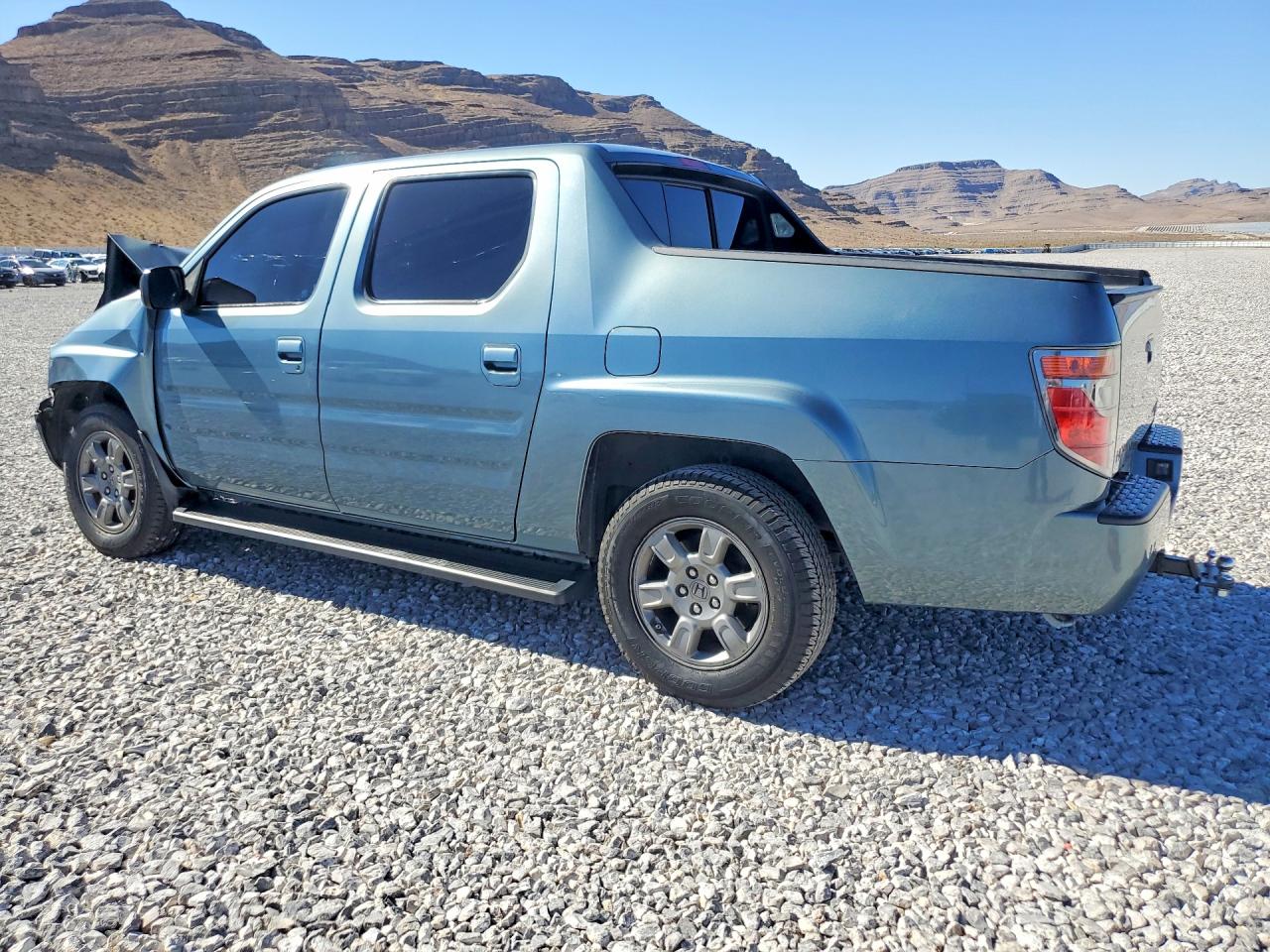 2007 Honda Ridgeline Rtx Blue vin: 2HJYK16367H506048