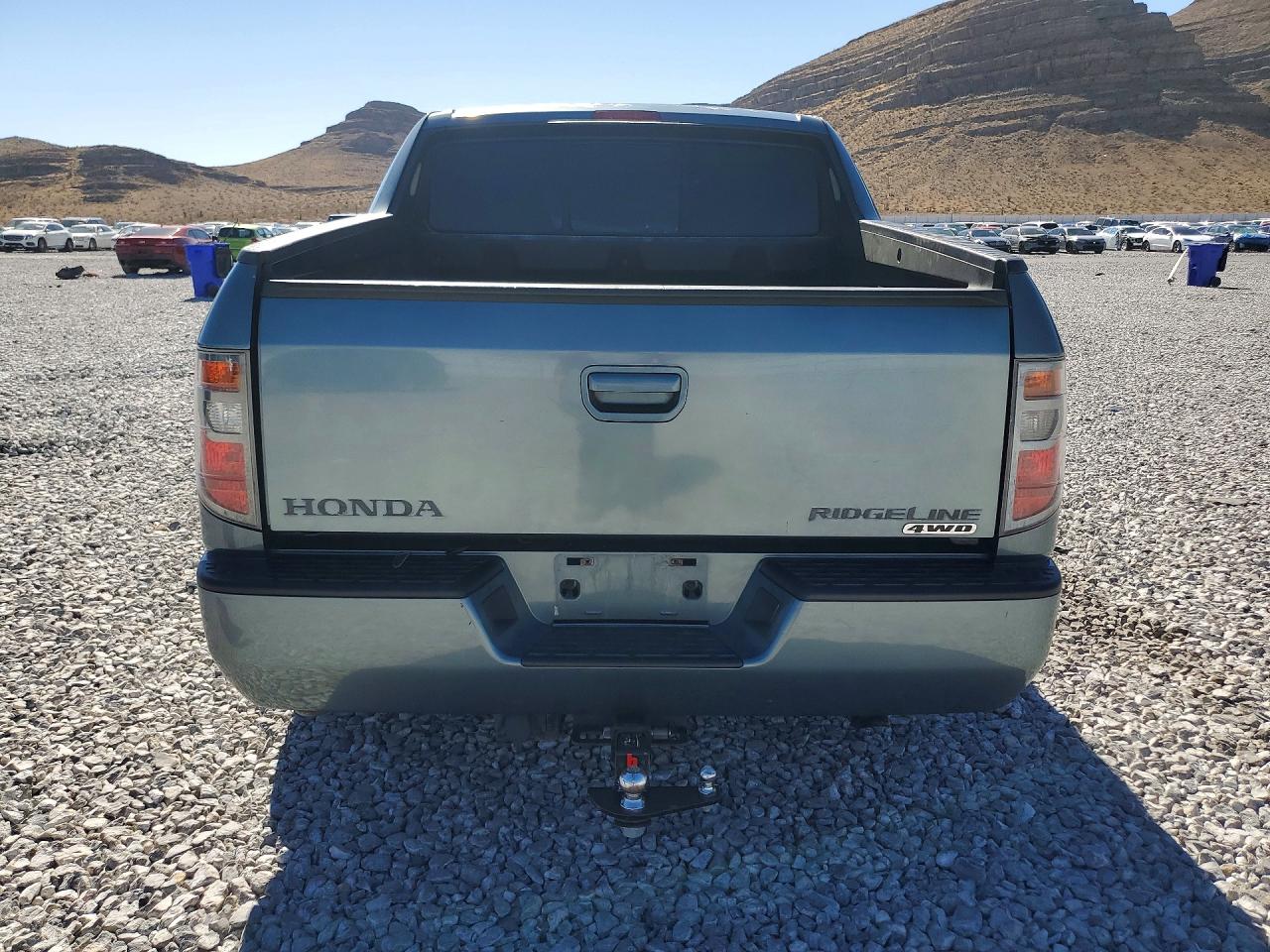 2007 Honda Ridgeline Rtx Blue vin: 2HJYK16367H506048