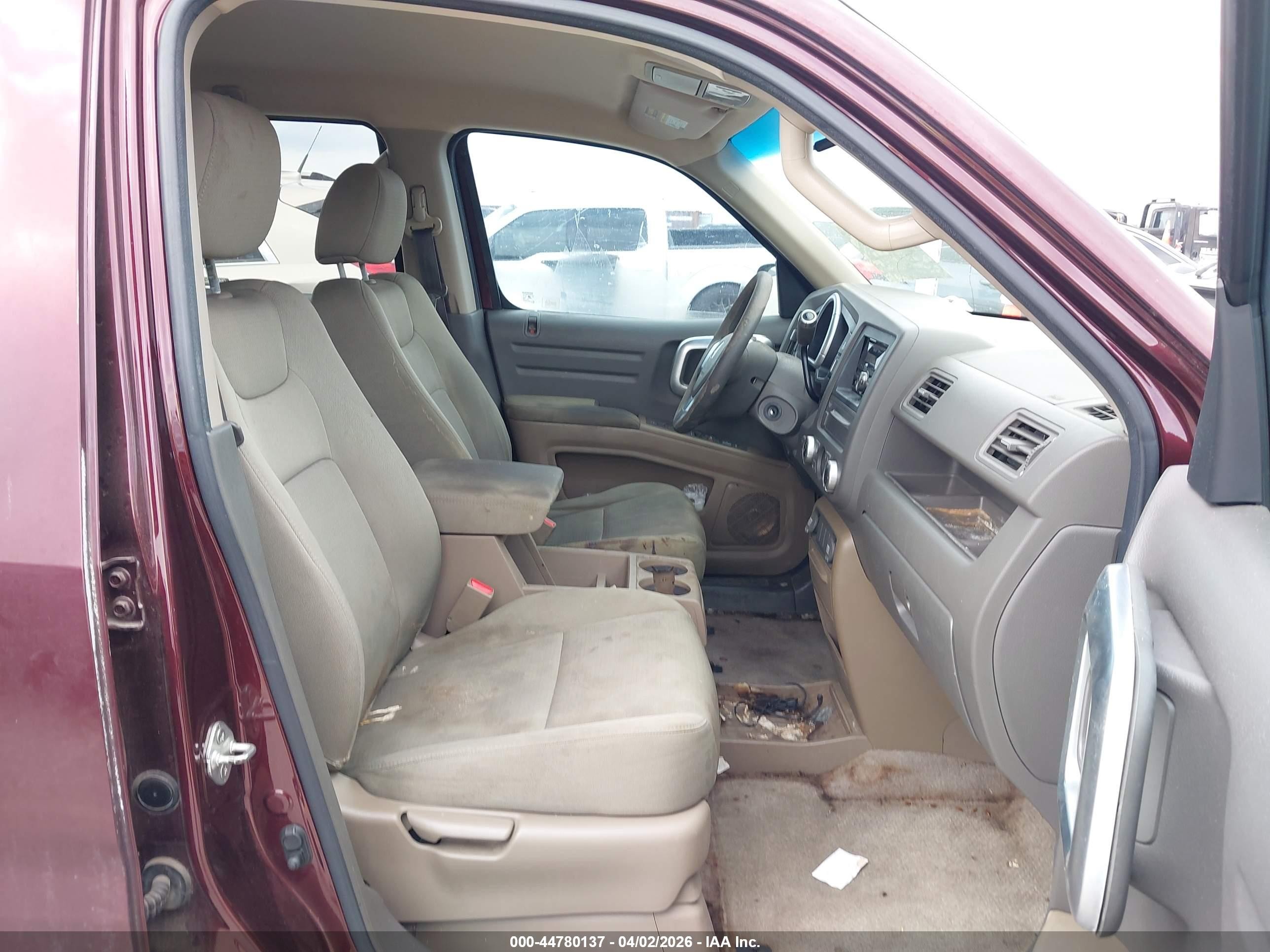 2008 Honda Ridgeline Rtx Maroon vin: 2HJYK16378H502222