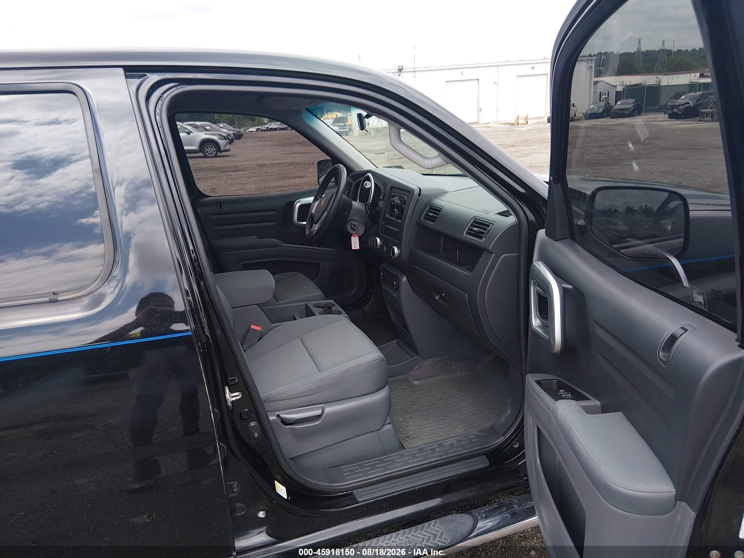 2008 Honda Ridgeline Rtx Black vin: 2HJYK16378H507839