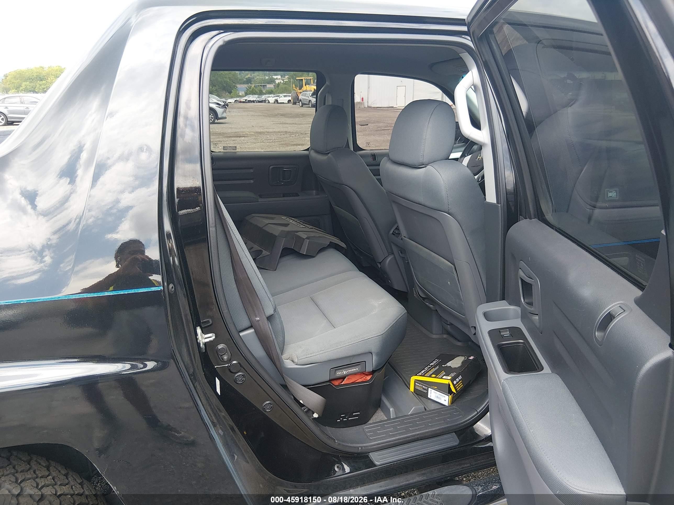 2008 Honda Ridgeline Rtx Black vin: 2HJYK16378H507839