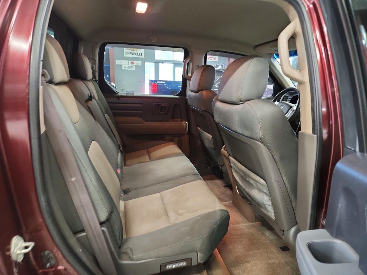 2007 Honda Ridgeline Rtx Burgundy vin: 2HJYK16387H521232