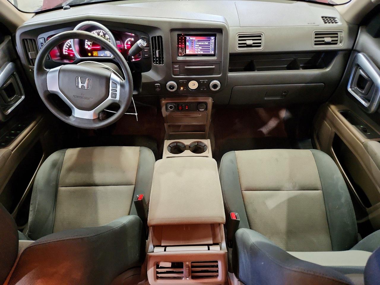 2007 Honda Ridgeline Rtx Burgundy vin: 2HJYK16387H521232