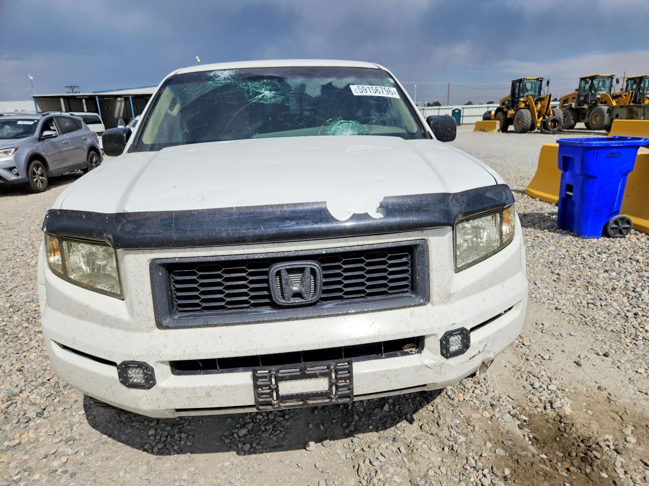 2007 Honda Ridgeline Rtx White vin: 2HJYK16397H509235