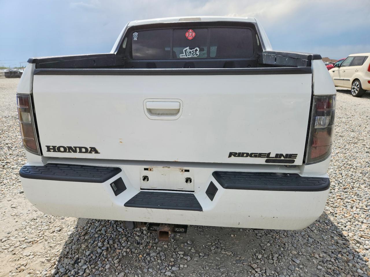 2007 Honda Ridgeline Rtx White vin: 2HJYK16397H509235