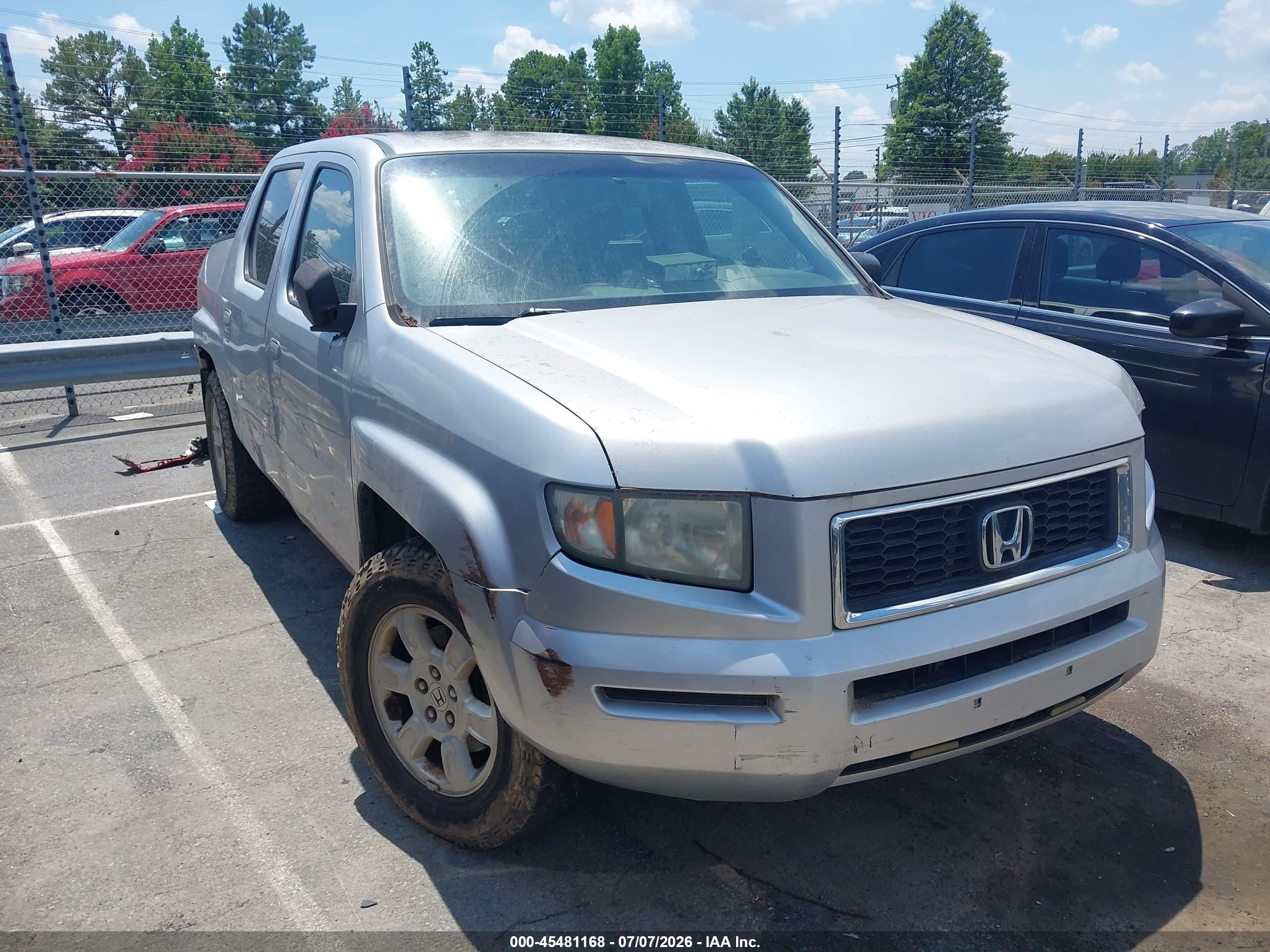2008 Honda Ridgeline Rtx Silver vin: 2HJYK16398H540423