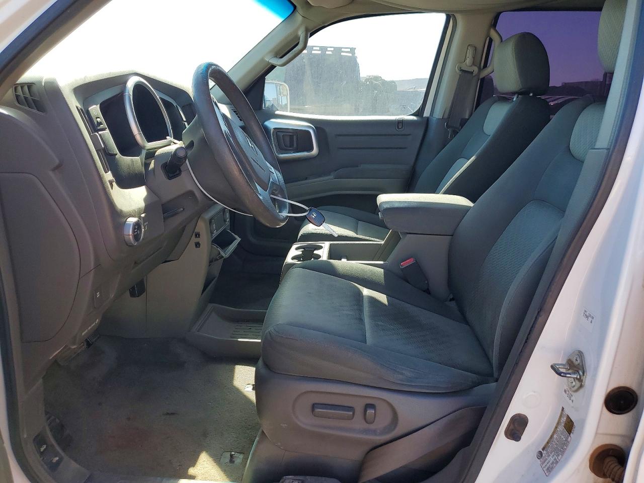 2006 Honda Ridgeline Rts White vin: 2HJYK16406H515626