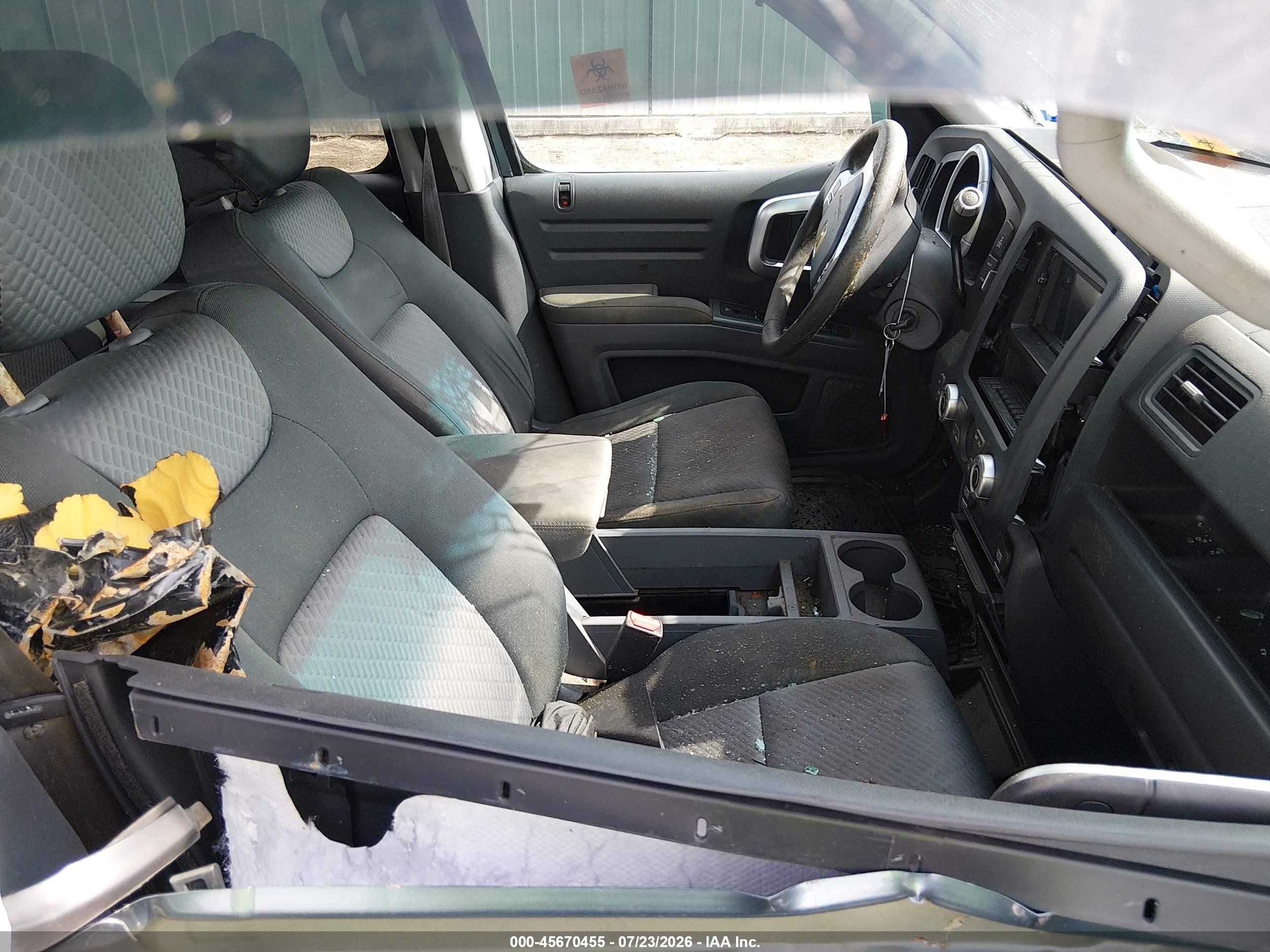 2006 Honda Ridgeline Rts Blue vin: 2HJYK16406H552725