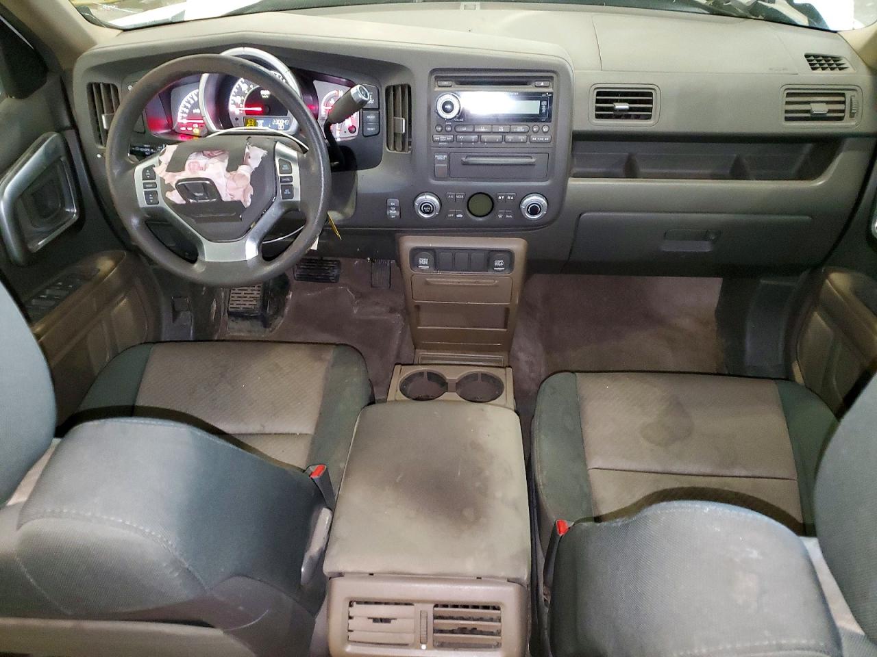 2007 Honda Ridgeline Rts White vin: 2HJYK16407H540401