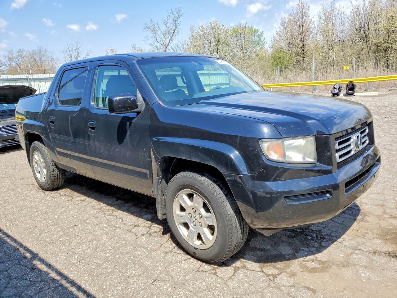 2008 Honda Ridgeline Rts Black vin: 2HJYK16408H528797