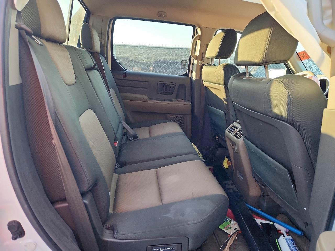 2006 Honda Ridgeline Rts White vin: 2HJYK16416H536968