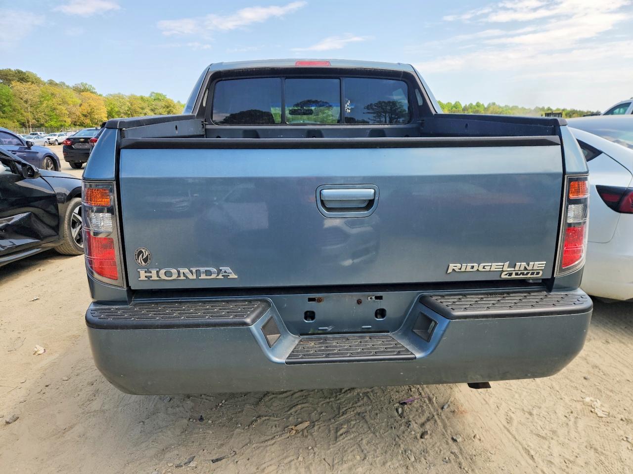 2007 Honda Ridgeline Rts Teal vin: 2HJYK16417H516088