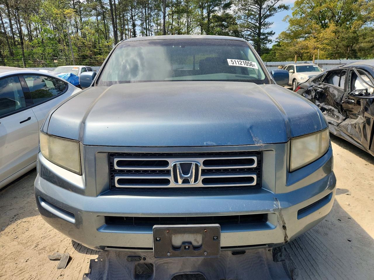 2007 Honda Ridgeline Rts Teal vin: 2HJYK16417H516088