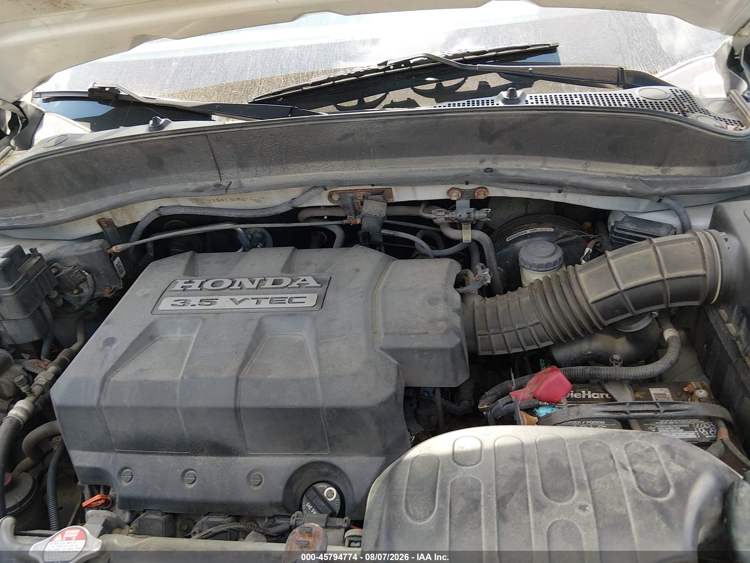 2008 Honda Ridgeline Rts Серебряный vin: 2HJYK16418H501558