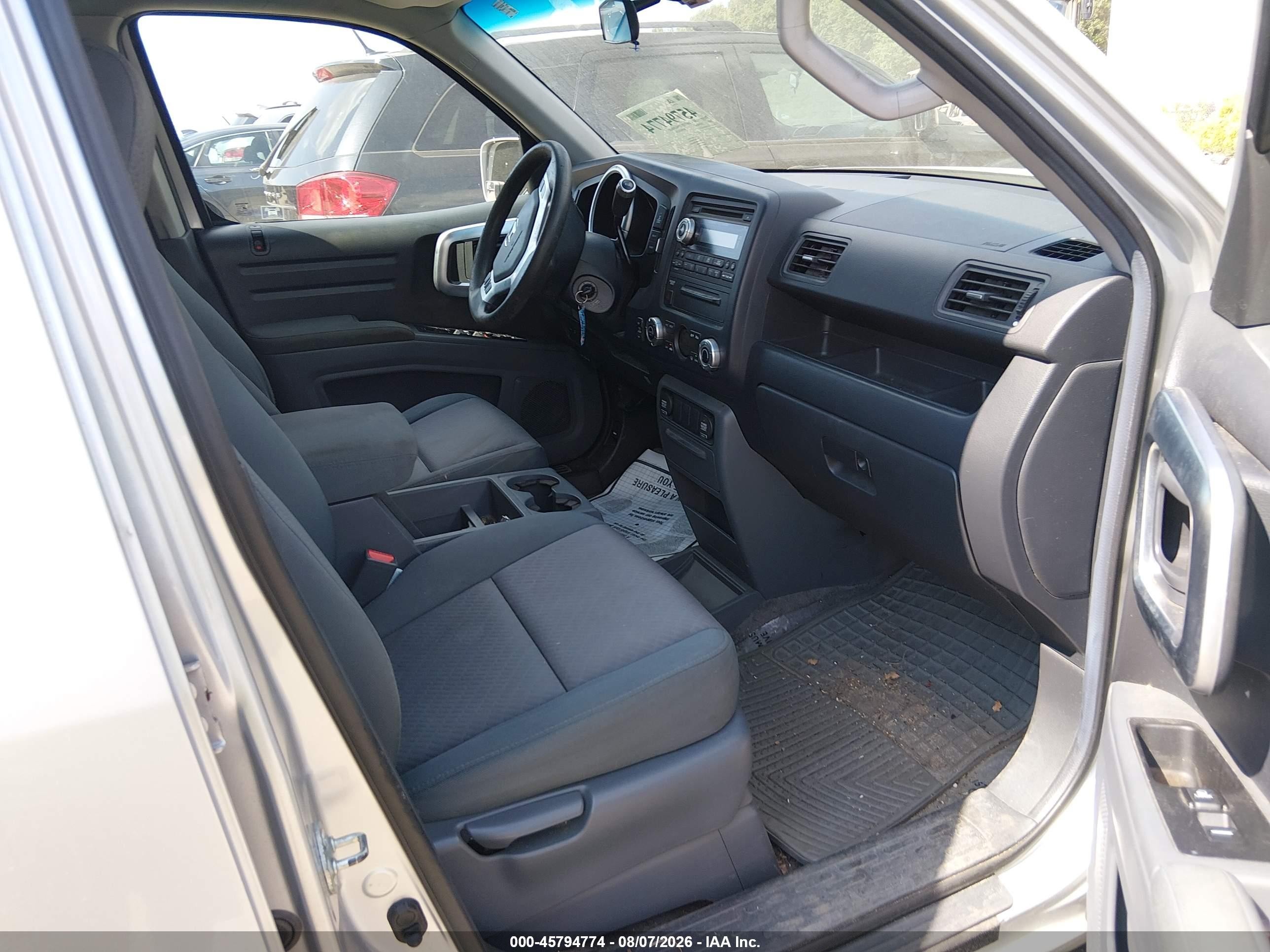 2008 Honda Ridgeline Rts Серебряный vin: 2HJYK16418H501558