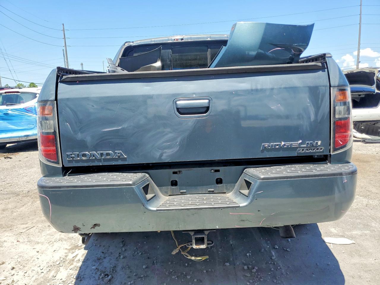 2008 Honda Ridgeline Rts Teal vin: 2HJYK16418H503052