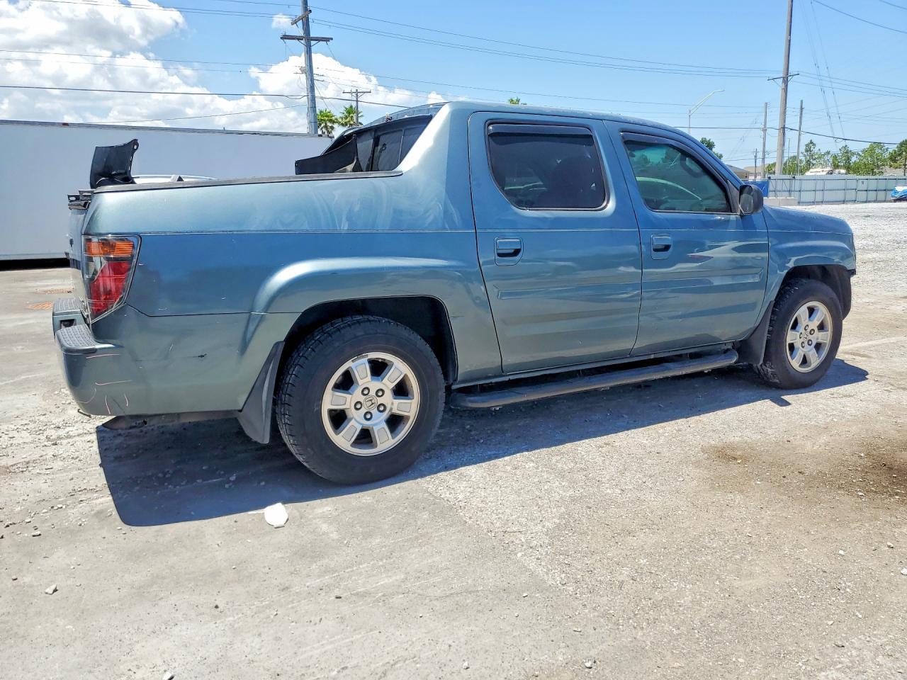 2008 Honda Ridgeline Rts Teal vin: 2HJYK16418H503052