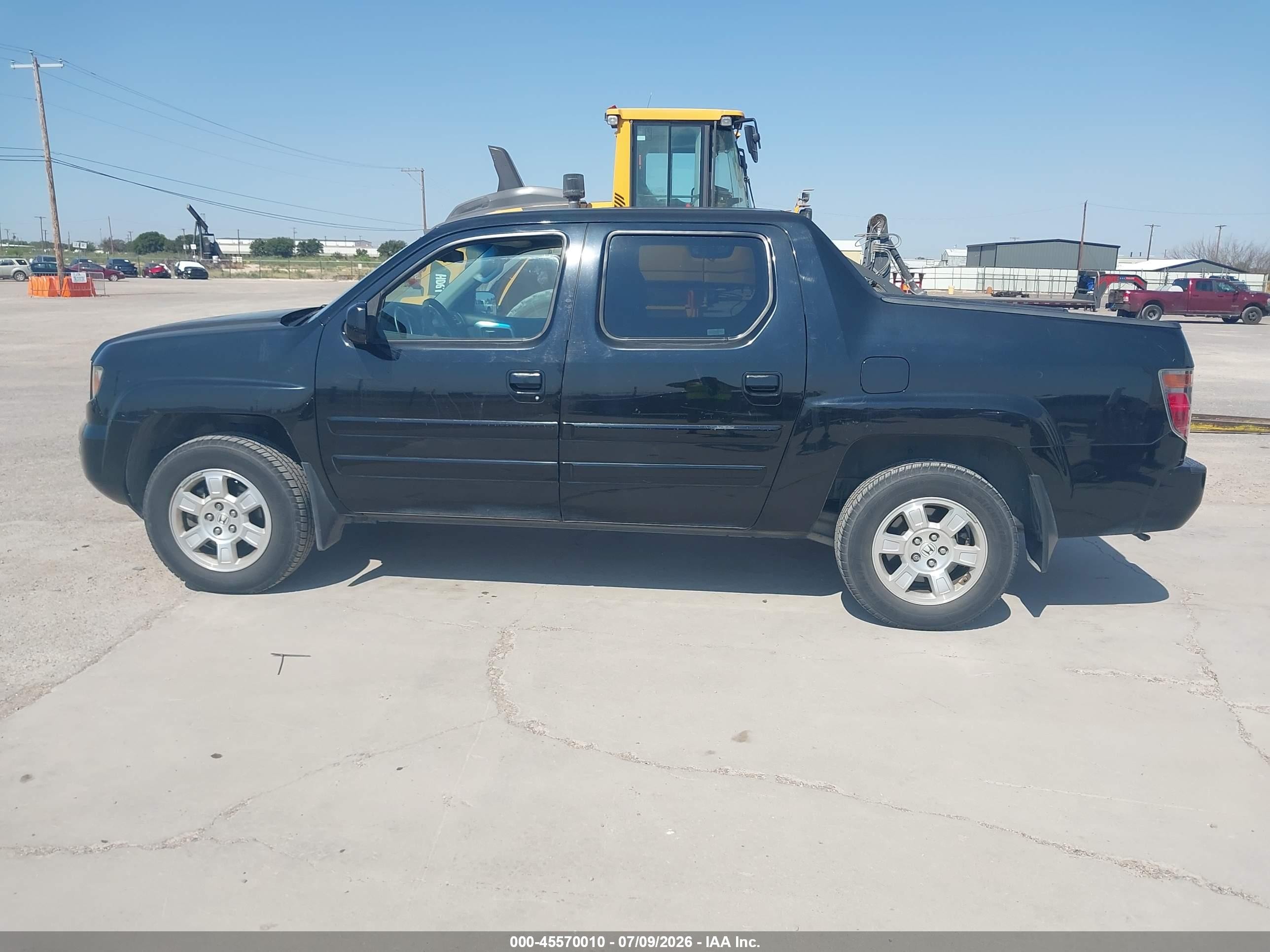 2008 Honda Ridgeline Rts Черный vin: 2HJYK16418H529909