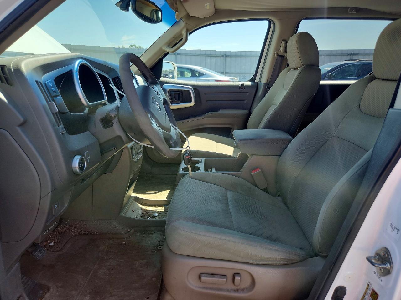 2008 Honda Ridgeline Rts Белый vin: 2HJYK16418H535824