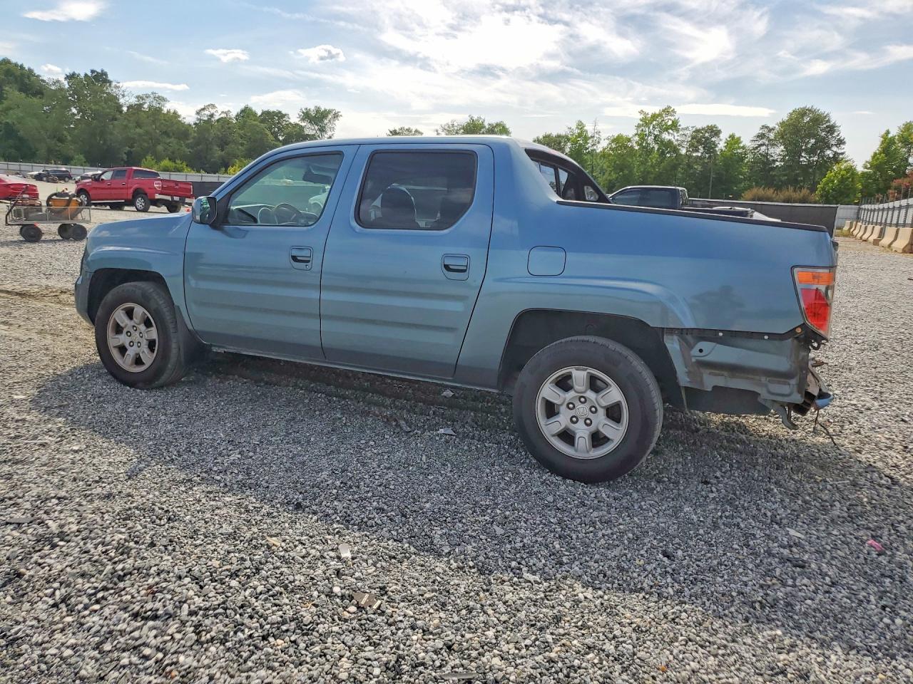 2006 Honda Ridgeline Rts Teal vin: 2HJYK16426H522576