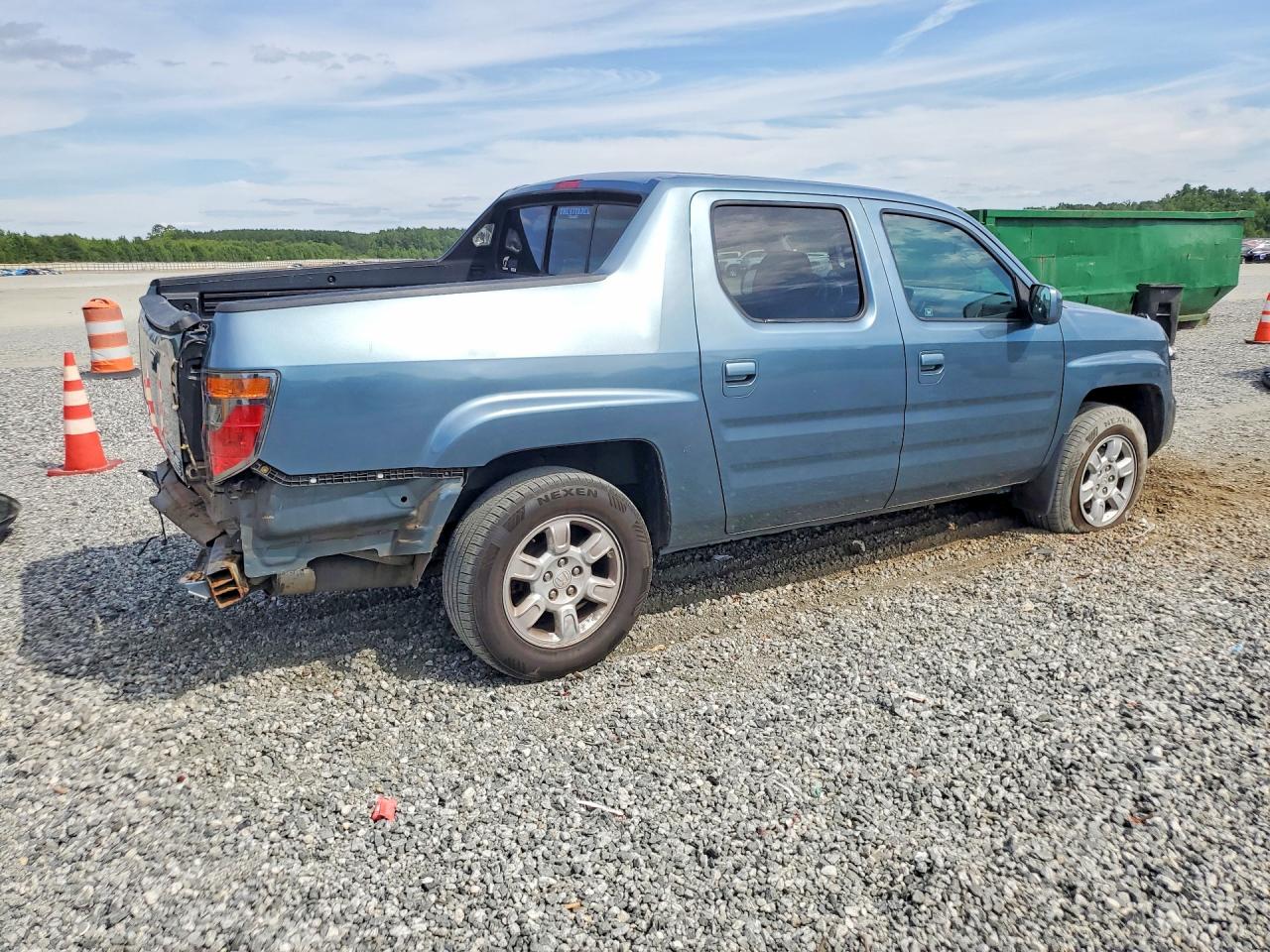 2006 Honda Ridgeline Rts Teal vin: 2HJYK16426H522576